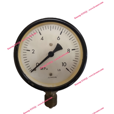 Манометър 0-10 MPa ф100 КЛ.1.6ММ