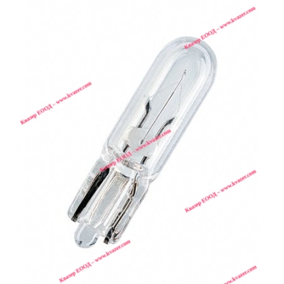 АВТОЛАМПА TUNGSRAM 12V/1.2 W2x4.6D