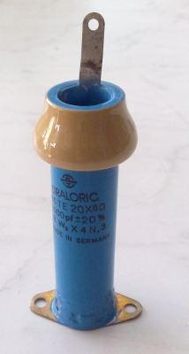 1000pF 8kV 20% 20Х80 DRALORIC