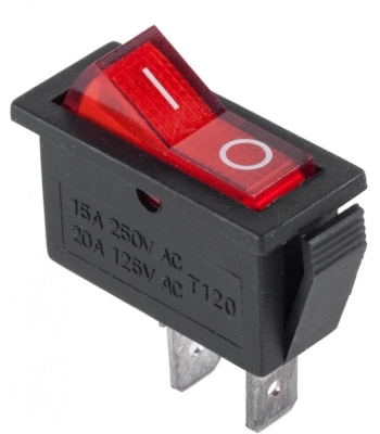 КЛЮЧ RS-101-3B3 250V / 15A ЧЕРВЕН