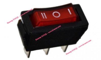 КЛЮЧ RS-103-3B6 ON-ON 250V / 15A ЧЕРВЕН