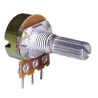 ПОТЕНЦИОМЕТЪР С КЛЮЧ WH148K1-20 B47 KМОНО /линеен/