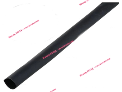 CB-HFT10.0-BK Термосвиваем шлаух 2:1, ф10.5mm, черен, полиолефин