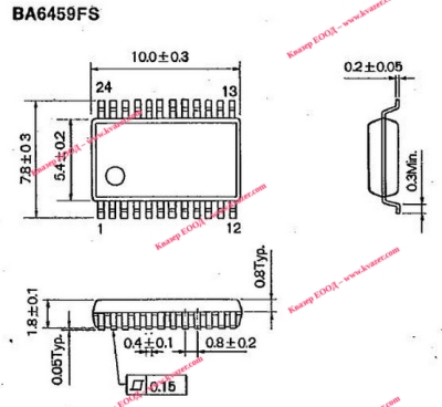 XRA6459P1 BA6459FS smd