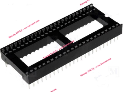 Цокли за интегрални схеми DIL с растер 1,778 mm ЦОКЪЛ ЗА ИС 48 PIN