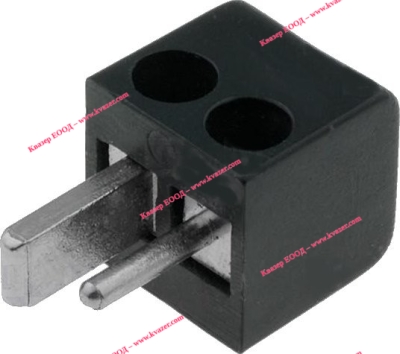 БУКСА ЗА ТОНКОЛОНИ МЪЖКА 2PIN/A-3085
