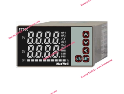 FT500- 96х48mm индикатор с аналогов вход, универсален