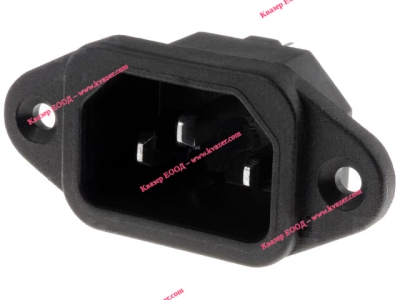 ЗАХРАНВАЩА БУКСА МЪЖКА ЗА ПАНЕЛ 3 PIN AC  A-2005
