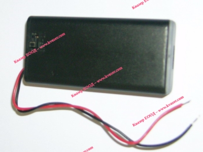 ГНЕЗДО ЗА БАТЕРИИ 2PB 68x33x18mm A-1008