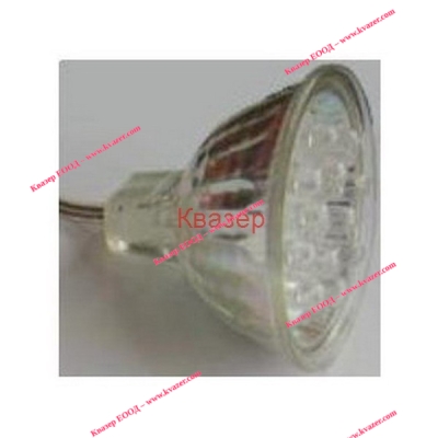 LED-ДИХРОИЧНА ЛАМПА FS-6B MR11 0.4W 12V ЧЕРВЕНА