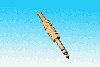 ЖАК СТЕРЕО 6.35mm ЗЛАТЕН HY2049/HY2056