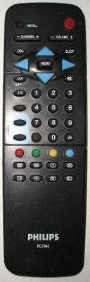 ДУ,  Дистанционно управление PHILLIPS RC-7940