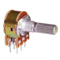 ПОТЕНЦИОМЕТЪР WH148B-20 B100K St.2X3PIN  /линеен/