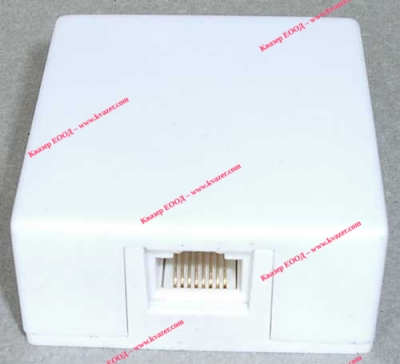 РОЗЕТКА ТЕЛЕФОННА RJ45 /GT1-7055 8P8C