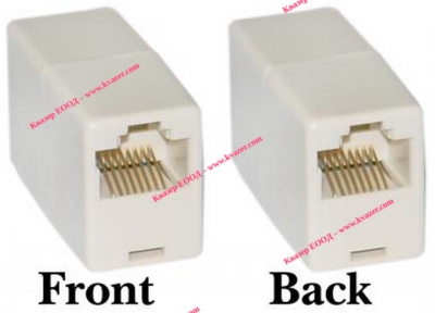 Преходници - СЪЕДИНИТЕЛ RJ45 ЖЕНСКИ-ЖЕНСКИ / GT1-7054 8P8C