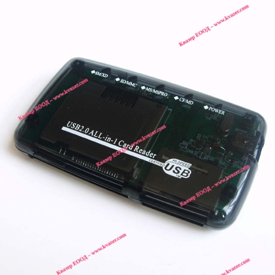 AM120B USB четец-карти All in 1