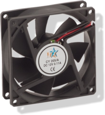 ВЕНТИЛАТОР DC12V 80X80X25мм