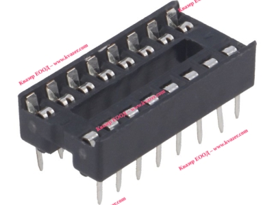 ICVT-16P цокъл за ИС DIP 16pin 7.62mm RM2.54mm