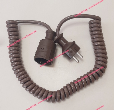 KOPP Удължител за кабел - спирала 2.5м,16A, 250V