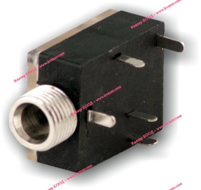 PCB жак стерео 3.5mm - женски WM4020