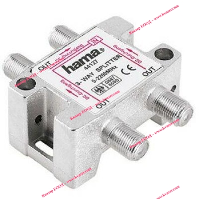 Hama Сплитер 3WAY5-2400MHz/44127