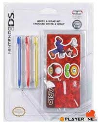 NINTENDO DS-комплект писалки+подложка