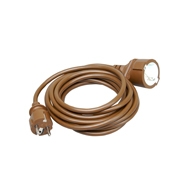 KOPP Удължителен кабел със защитен контакт и щепсел  16A 250 V 3600 W 5 м/1433.0601.6