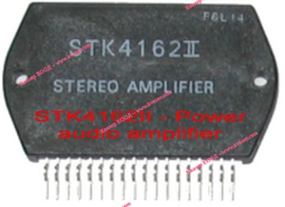 Стерео усилватели STK4162II - Power audio amplifier