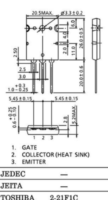 GT20D201 P Channel Type high Power Amplifier Application