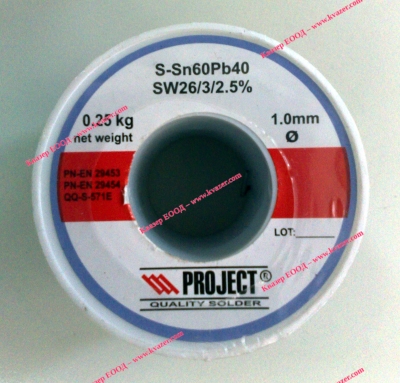 ТИНОЛ Sn60Pb40, ф1mm, 250гр.