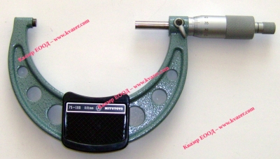 Механичен микрометър Mitutoyo 75-100mm 0.01mm