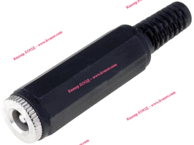 PC-GP2.5/1 Захранваща букса женска 5,5/2,5mm