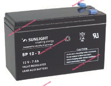 АКУМУЛАТОР SUNLIGHT SP-12-7 12V/7 Ah