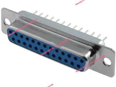 КУПЛУНГ D-SUB 25 PIN ЖЕНСКИ за PCB (платков монтаж) DB25BF