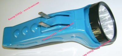 Светодиоден акумулаторен  прожектор фенер с 5 LED