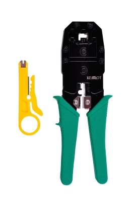 КЛЕЩИ KS-315 ЗА КРИМПВАНЕ НА БУКСИ RJ45 RJ12 RJ11