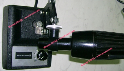 Осветител - черен за микроскопи 6V/18W 120V