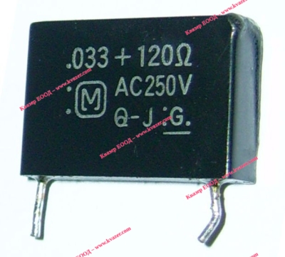 MATSUSHITA 250VAC 0.033UF+120OHM