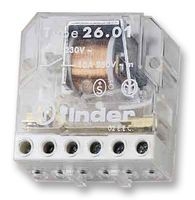 Реле Finder 26.01 10A 250V Н.О.