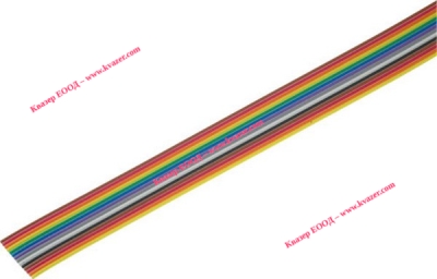 ЛЕНТОВ КАБЕЛ ЛМПВГ 5Х0.12кв.мм/300V