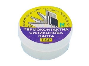 ТЕРМОКОНТАКТНА СИЛИКОНОВА ПАСТА TSP 10гр