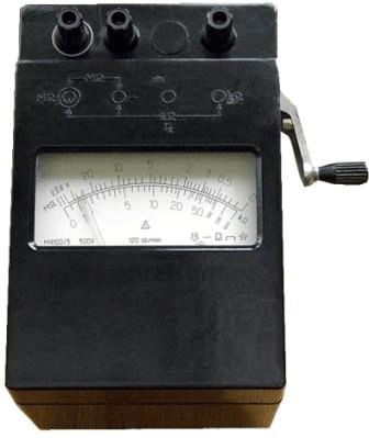 Индукторни мегаомметри М4100/4 1000V