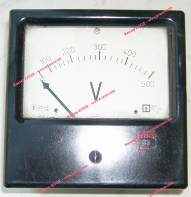 ВОЛТМЕТЪР 0-500V 144/144mm