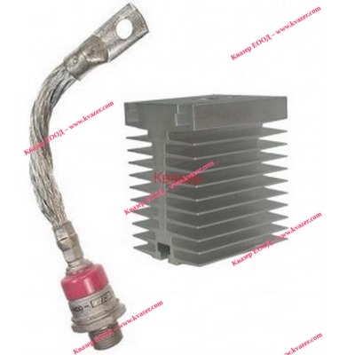 Диод ДЧ 251-160-12-2 - 1200V/160A с радиатор О161-80