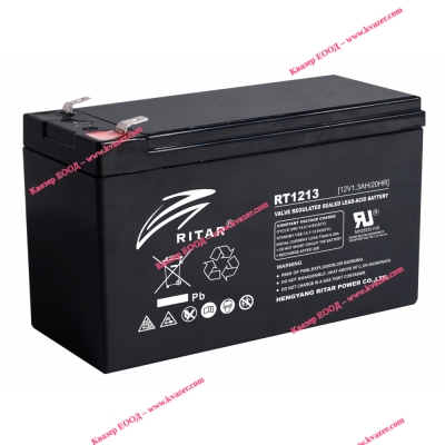 АКУМУЛАТОР RITAR 12V/1.3Ah 96.5/45/53mm
