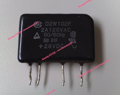 Електронно реле D2W102F - SSR, 2A, 120VAC