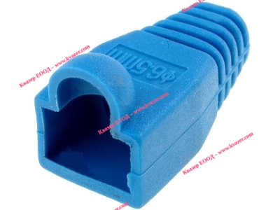 RJ45B/BLUE Корпус за мъжки съединител RJ45 син