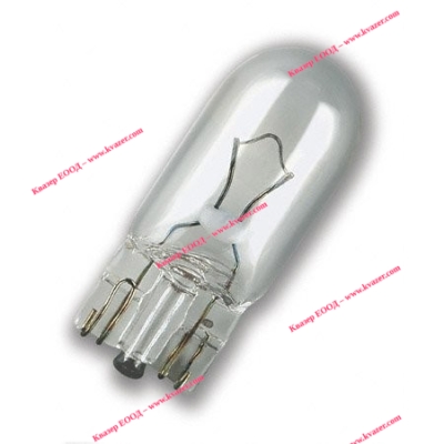 АВТОЛАМПА TUNGSRAM 12V/5W W2.1x9.5D