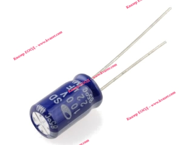 22uF/100V 6.3x11mm 85°C Кондензатор електролитен CE-22/100P
