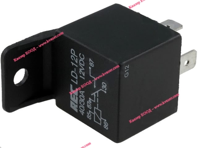 Реле LD-12P автомобилно 40А, бобина 12V DC, контакти SPDT
